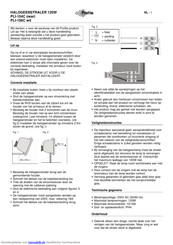Profile PLI-104C wit Bedienungsanleitung