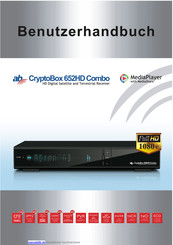 ab CryptoBox 652HD Combo Benutzerhandbuch