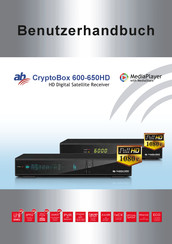 ab CryptoBox 650HD Benutzerhandbuch