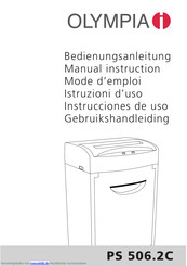 Olympia PS 506.2C Bedienungsanleitung
