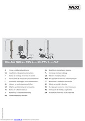 Wilo TWU 4-0808-C-QC Betriebsanleitung