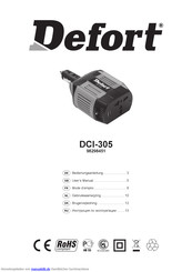 Defort DCI-305 Bedienungsanleitung