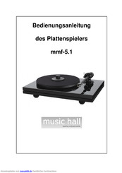 MUSIC HALL mmf-5.1 Bedienungsanleitung