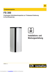 Remeha FS 300 Installation Und Wartung