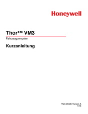 Honeywell Thor VM3 Kurzanleitung