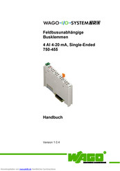 WAGO i/o system 750 Handbuch