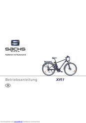 Sachs Bikes XR1 Betriebsanleitung