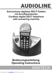 Audioline 5800TECH Bedienungsanleitung