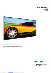 Philips BDL5530QL Bedienungsanleitung