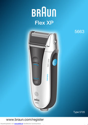 Braun 5663 Flex XP Bedienungsanleitung