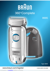 Braun 360 complete 8995 Bedienungsanleitung