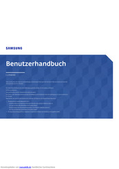 Samsung C27F591FD Benutzerhandbuch