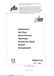 Team HT 29 Gebrauchsanleitung
