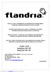 Flandria BodyLine M5 Installation Und Wartung