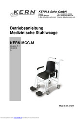 KERN MCC-M Betriebsanleitung