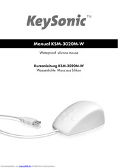 KeySonic KSM-3020M-W Kurzanleitung