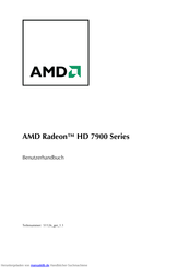 AMD Radeon HD 7900 Series Benutzerhandbuch