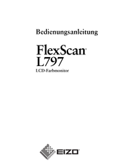 Eizo FlexScan L797 Bedienungsanleitung