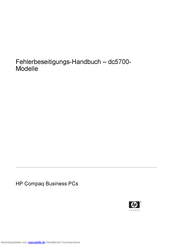 HP Compaq dc5700 Handbuch