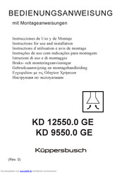 Küppersbusch KD 9550.0 GE Bedienungsanleitung