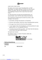 NEFF C47C42.0 Serie Gebrauchsanleitung