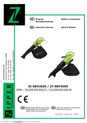 Zipper 9120039230627 Originalbetriebsanleitung