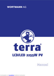 Terra LCD/LED 2255W PV Handbuch