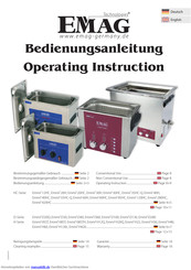 EMAG HC-Serie Bedienungsanleitung
