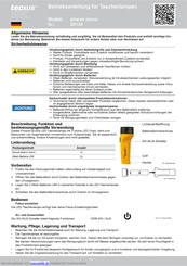 Tecxus sharxx micro Betriebsanleitung
