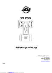ADJ XS 200 Bedienungsanleitung