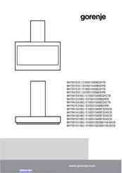 Gorenje E100DI1S40BF2EASCB Handbuch