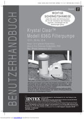 Intex Krystal Clear 636G Benutzerhandbuch