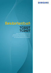 Samsung TC242T Benutzerhandbuch