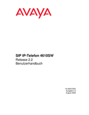 Avaya SIP 4610SW Benutzerhandbuch