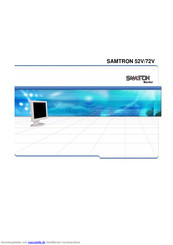 Samsung SAMTRON 72V Handbuch
