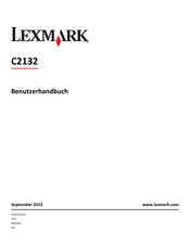 Lexmark C2132 Benutzerhandbuch