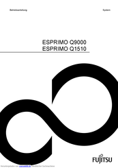 Fujitsu ESPRIMO Q1510 Betriebsanleitung