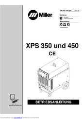 Miller XPS 450CE Betriebsanleitung