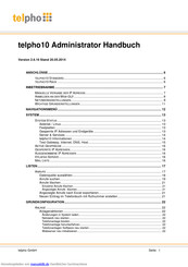 telpho telpho10 Handbuch