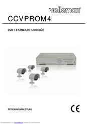 Velleman CCVPROM4 Bedienungsanleitung