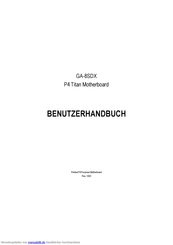 Gigabyte GA-8SDX Benutzerhandbuch