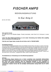 Fischer Amps 001120/2 Bedienungsanleitung