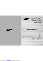 Samsung HT-AS601 Bedienungsanleitung