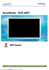 Samsung SyncMaster 323T Bedienungsanleitung