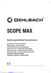 Oehlbach Scope Max Bedienungsanleitung