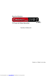 TerraTec Cinergy 1400 DVB-T XE Handbuch
