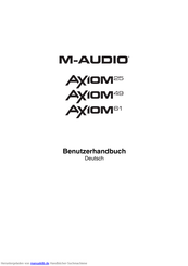 M-Audio Axiom61 Benutzerhandbuch