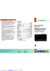 axing EoC 1-01 premium Schnellstartanleitung