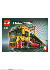 Lego TECHNIC 8109 Montageanleitung