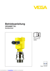 VEGA VEGAMIP T61 Betriebsanleitung
